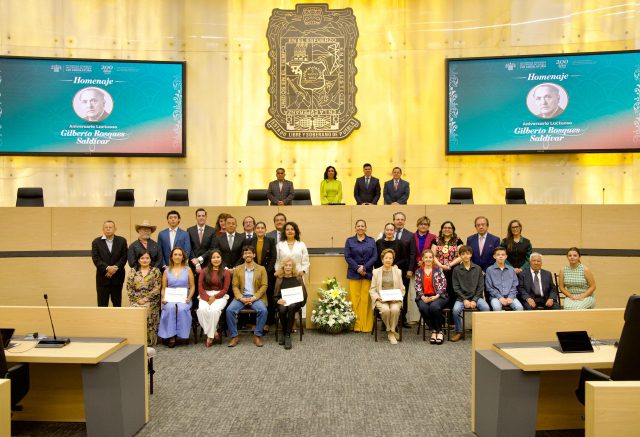 Congreso del Estado realiza Homenaje Luctuoso a Gilberto Bosques Saldívar