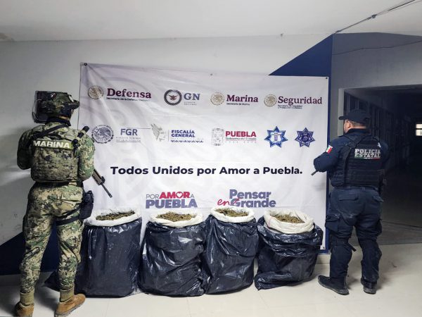 En Puebla, Policía Estatal combate la distribución de sustancias ilícitas