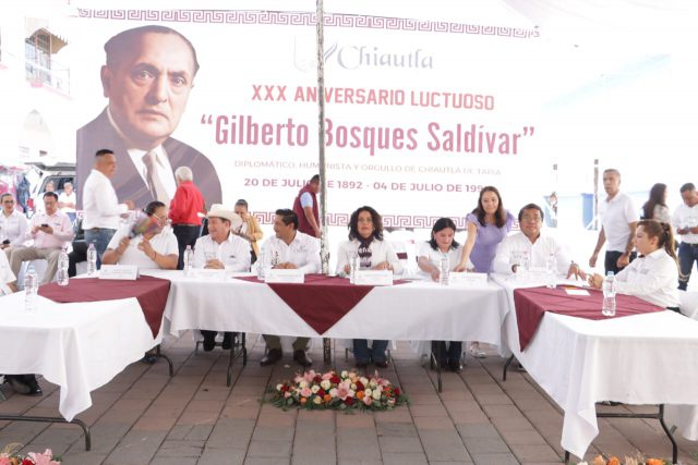 Comisión del Congreso se une a conmemoración del XXX Aniversario Luctuoso de Gilberto Bosques Saldívar