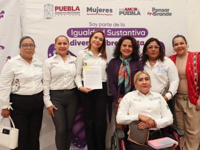 Secretaría de Mujeres consolida red de municipios por seguridad e igualdad sustantiva