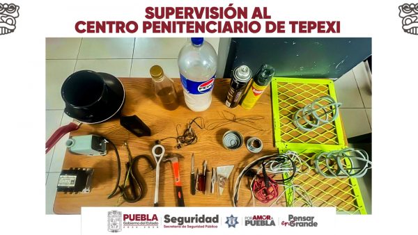 Mantiene SSP supervisión en el penal de Tepexi de Rodríguez