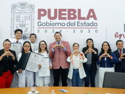Seguridad con bienestar para el futuro de los jóvenes: Armenta