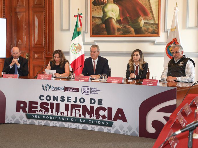 Instala la capital de Puebla el primer Consejo de Resiliencia Municipal del país
