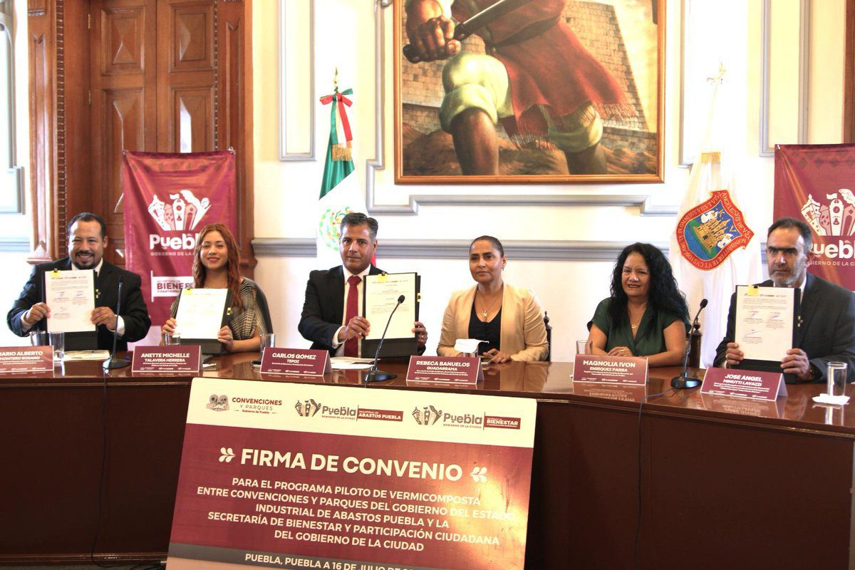 Firma Gobierno de la Ciudad convenio para transformar desechos en fertilizante para campesinos de la capital
