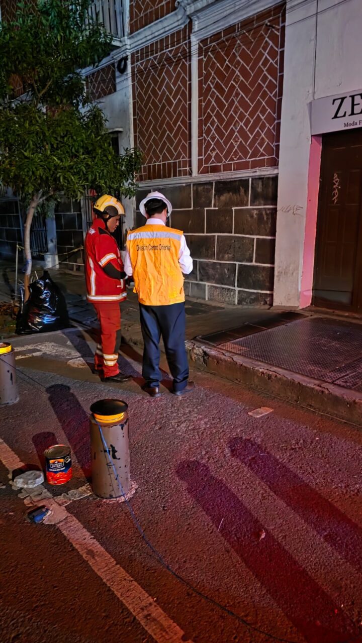 Atiende Protección Civil corto circuito en coordinación con la CFE en la zona del Carmen