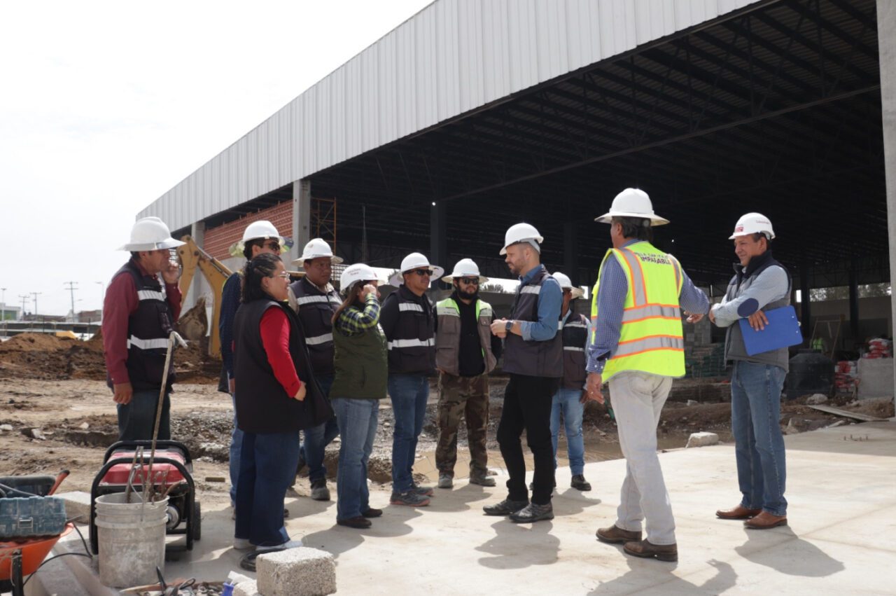 Avanza Gobierno de la Ciudad con la construcción del Mercado San Ramón