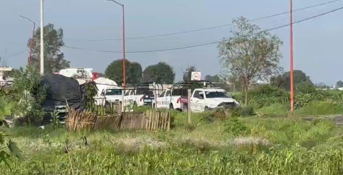 Despliegue de seguridad en Coronango por presunto huachicoleo