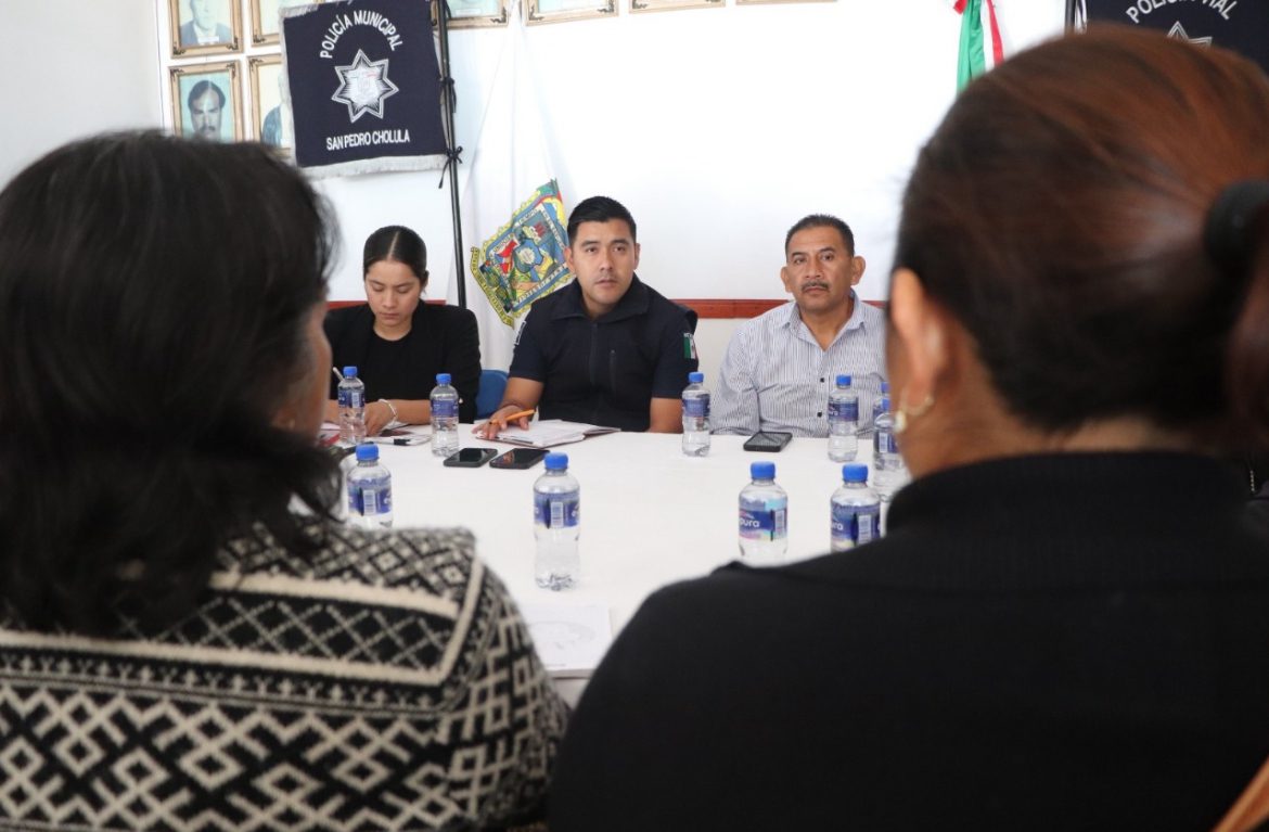 Coordinación, Denuncia y más Vigilancia: Ejes acordados en Mesa de Seguridad en San Cosme Texintla