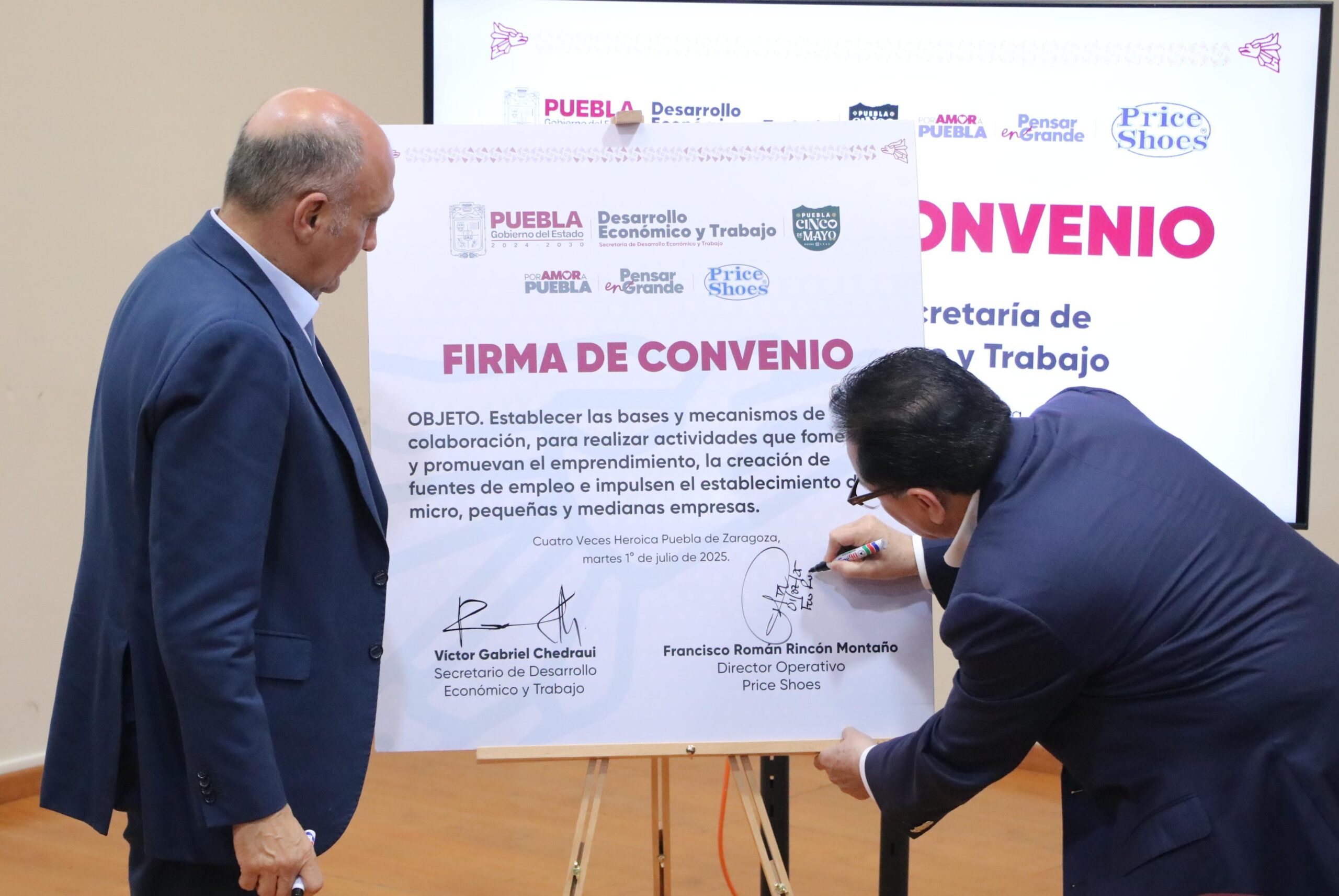 Promueve gobierno de Alejandro Armenta seguridad para empleo y emprendimientos