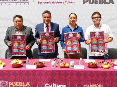 Gobierno estatal impulsa tradiciones y seguridad en Feria Municipal de Coronango