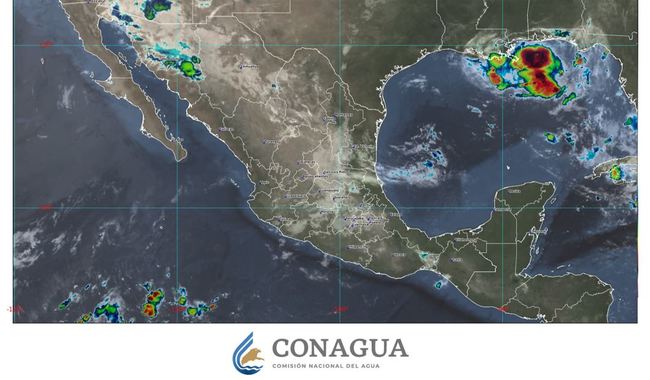 Se pronostican lluvias intensas en Jalisco, Colima y Michoacán, y muy fuertes en Chihuahua, Tamaulipas y Guerrero