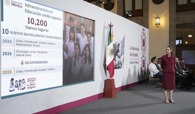 Presidenta Claudia Sheinbaum presenta el Plan Integral para la Zona Oriente del Estado de México 
