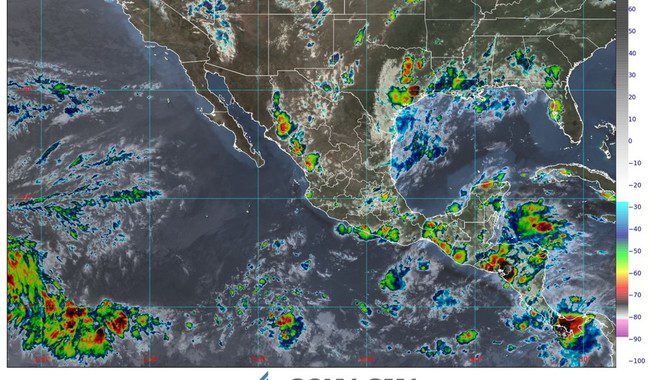 Prevén lluvias fuertes y vientos intensos en Puebla y gran parte del país