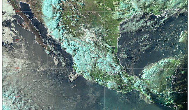 Se esperan lluvias y fuertes rachas de viento en Puebla durante la madrugada del sábado