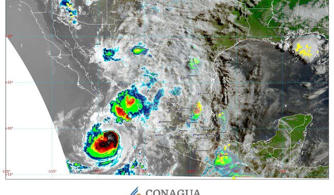 Se pronostican lluvias de fuertes a muy fuertes en 21 estados de México
