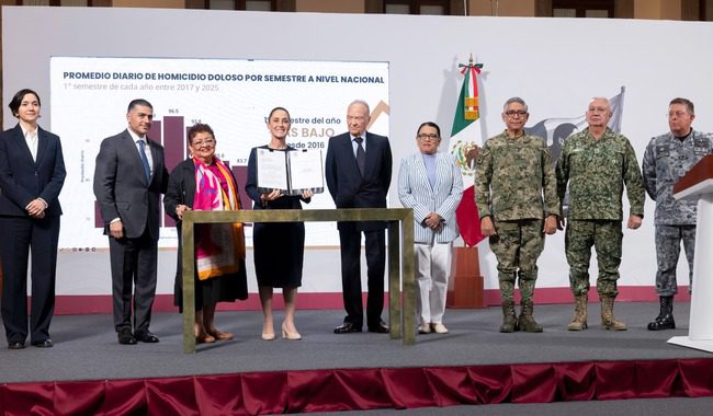 Presidenta envía iniciativa para que denuncia por extorsión no recaiga en la víctima sino en el Estado mexicano; se perseguirá de oficio