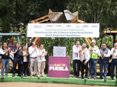 En Yaonáhuac, Armenta cumple sueño de la educación pública en salud para jóvenes indígenas