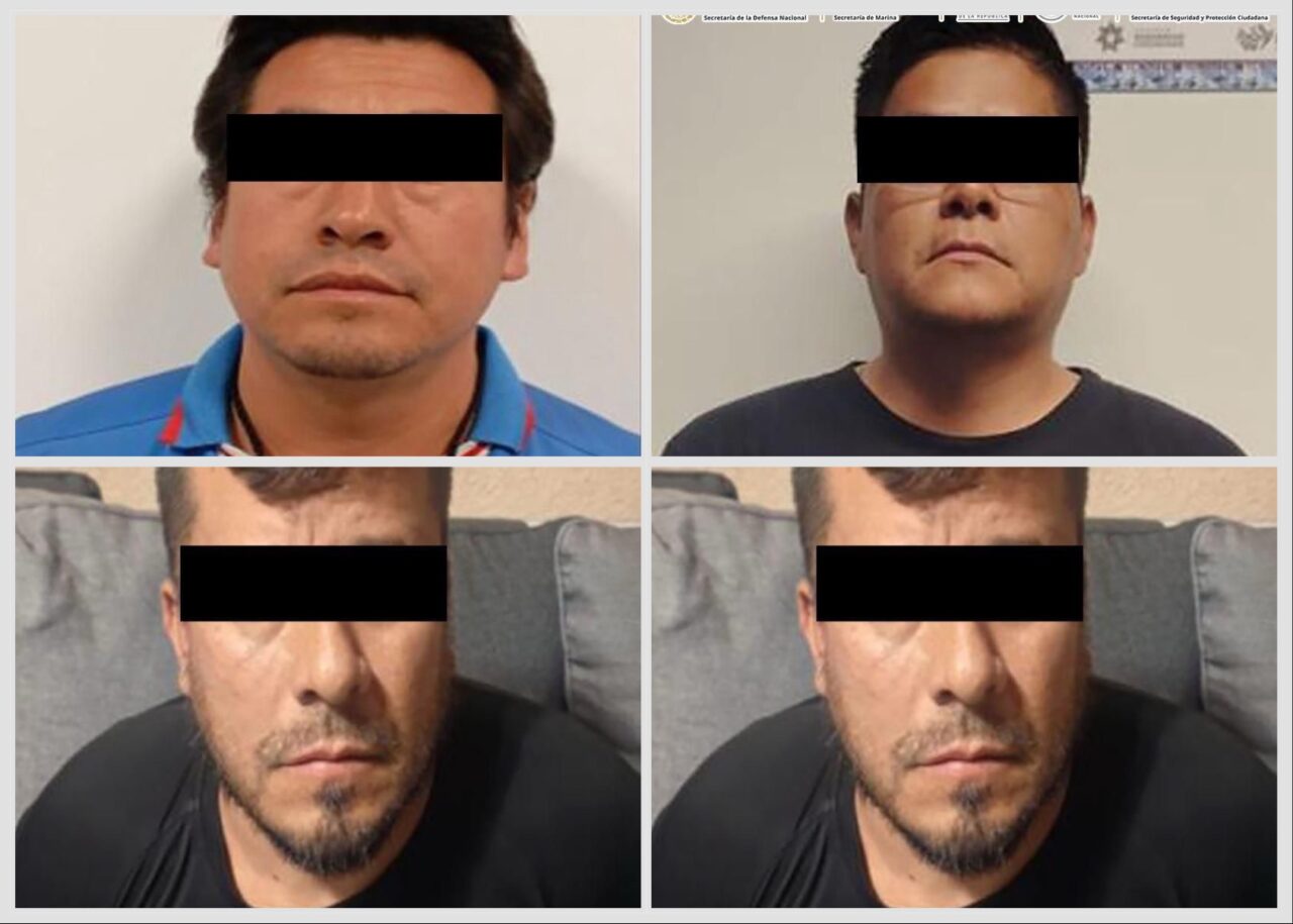 Detienen en Puebla a cuatro expolicías vinculados con el crimen organizado