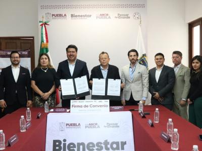 Firman convenio de colaboración por bienestar de las y los migrantes
