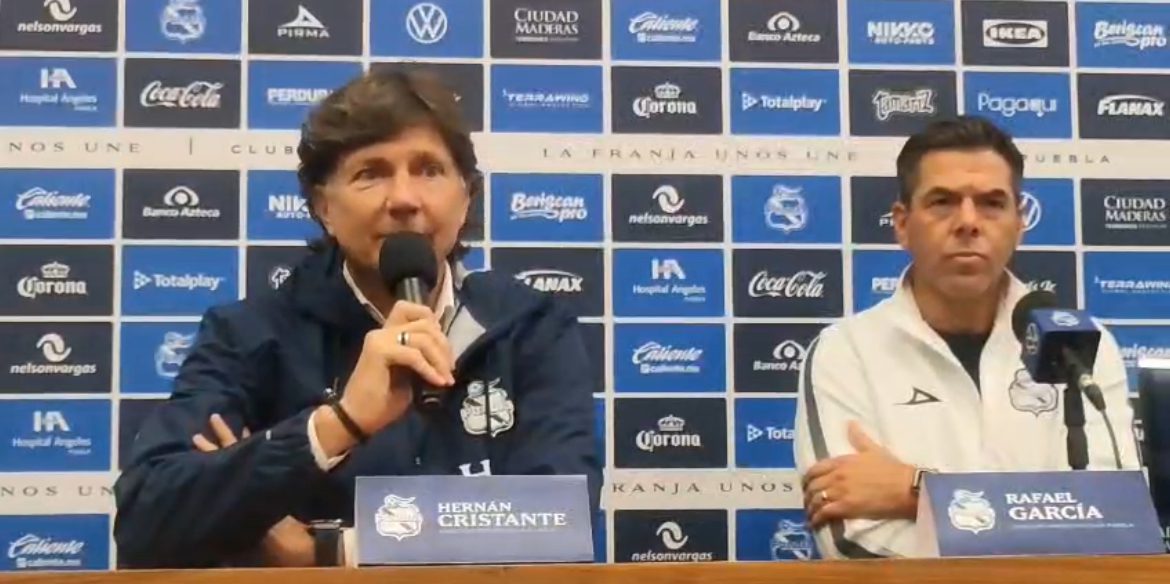 Club Puebla presenta a Hernán Cristante como nuevo DT tras salida de Pablo Guede
