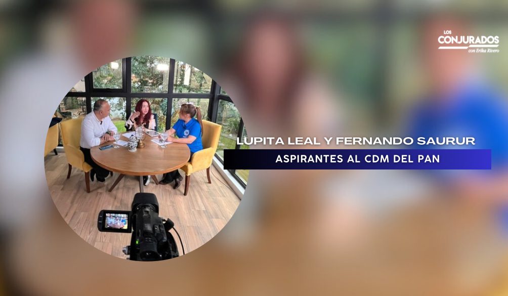 Lupita Leal y Fernando Sarur buscan “revivir al PAN” en Puebla capital