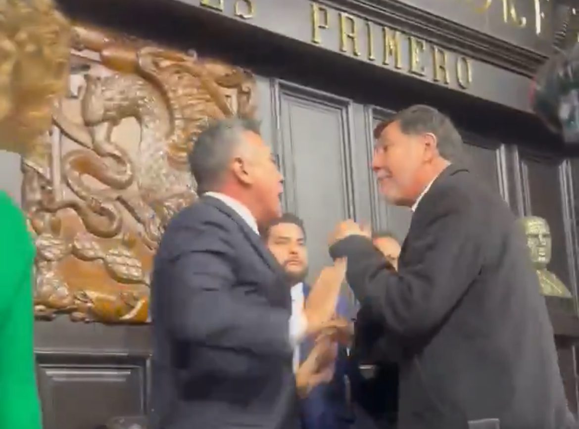 A los golpes: Alito Vs. Noroña en Comisión Permanente del Congreso de la Unión
