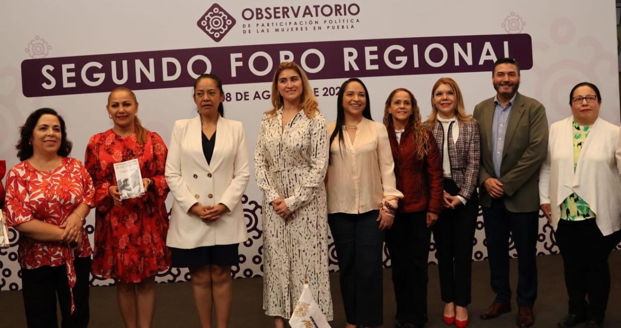 Encabeza la Fiscal del Estado Idamis Pastor Betancourt el Segundo Foro Regional del Observatorio de Participación Política de las Mujeres en Puebla  