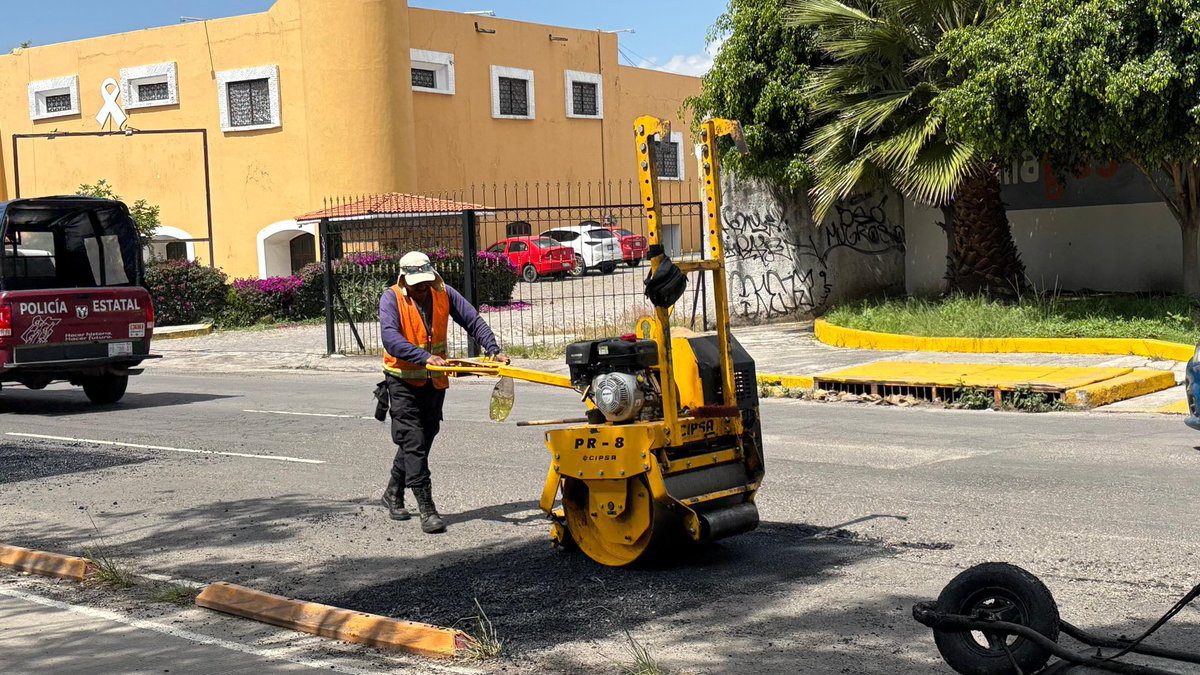 Campaña Capitalina Bacheando Puebla: transformación de vialidades 
