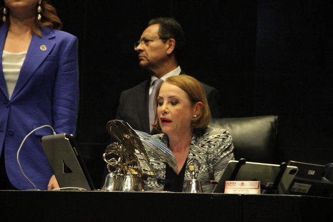 Laura Itzel Castillo, nueva presidenta de la Mesa Directiva del Senado