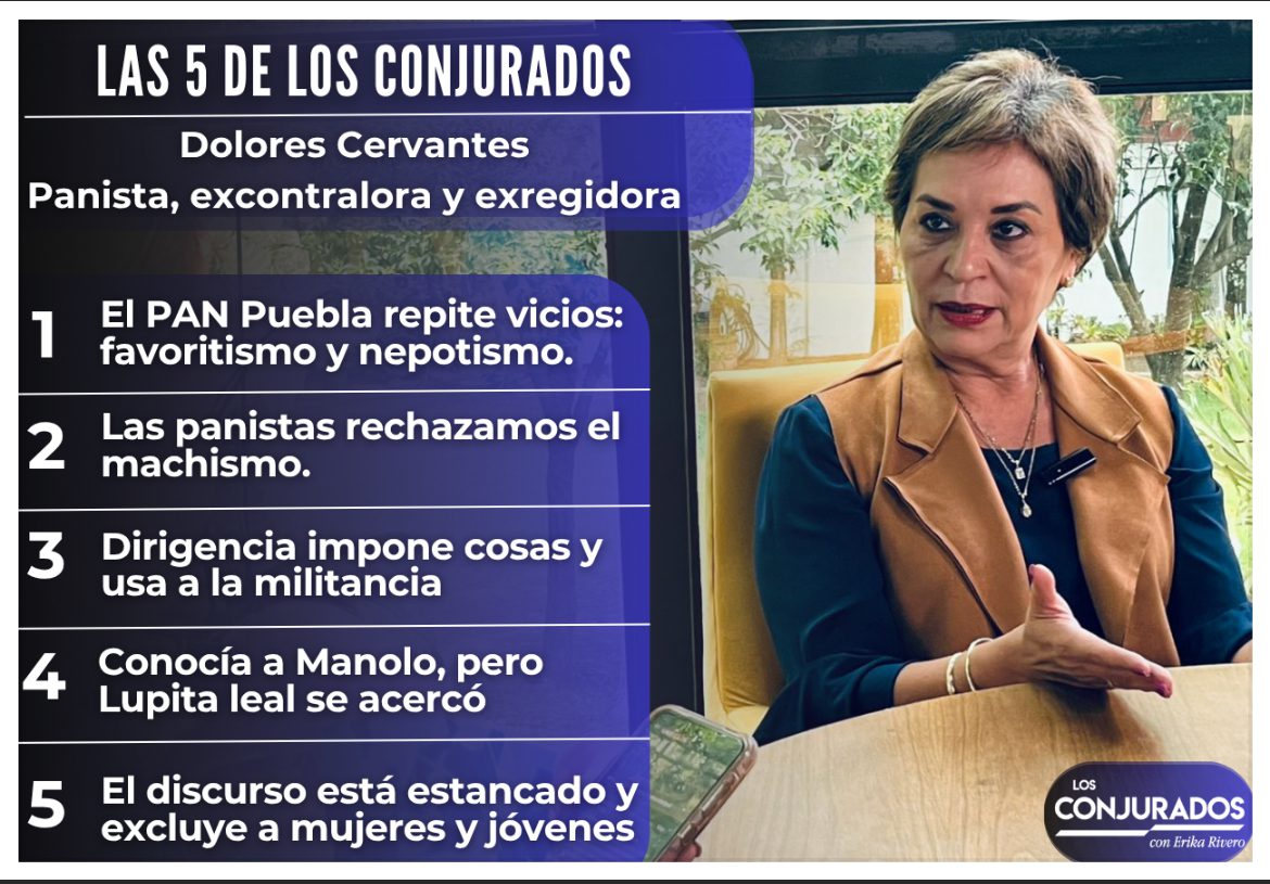 Las 5 de Los Conjurados con Dolores Cervantes