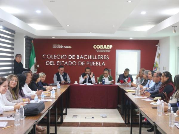 Iniciará COBAEP acciones para integrarse al Sistema de Bachillerato Nacional