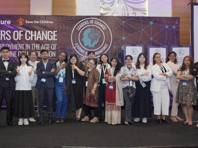 Conalep comparte experiencias por la paz en Cumbre Mundial de la Juventud