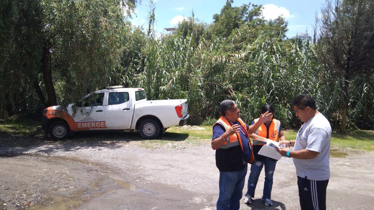Refuerza Gobierno de la Ciudad acciones preventivas ante fenómenos hidrometeorológicos en zonas de riesgo