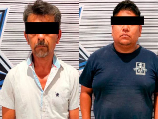 Detiene SSP a dos hombres vinculados con narcomenudeo y robo a transeúnte