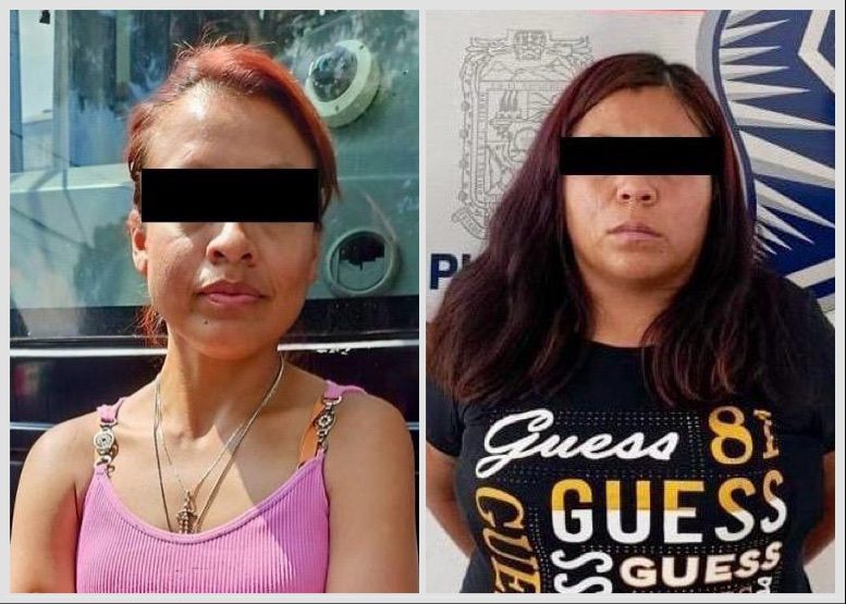 Ellas son las presuntas carteristas detenidas en RUTA