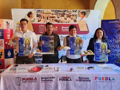 El Gobierno del Estado de Puebla impulsa la Noche Mágica en Acatzingo