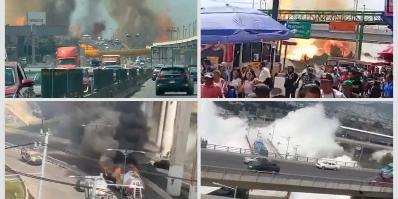 Explosión de pipa de gas en Iztapalapa; al menos 18 heridos y caos vial en la CDMX