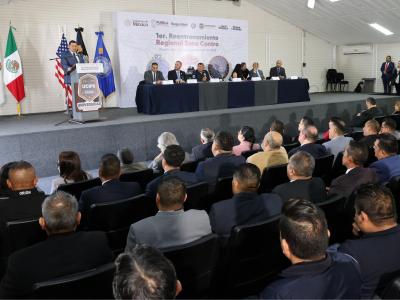 Organismos internacionales colaboran en entrenamiento de cuerpos de Seguridad; Puebla a la vanguardia