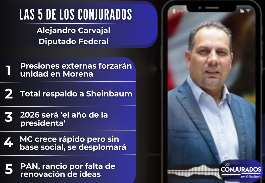Las 5 de Los Conjurados: Claves del presente y futuro de Morena