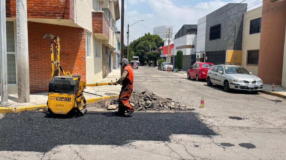 Campaña Capitalina Bacheando Puebla: optimiza la movilidad de las y los poblanos