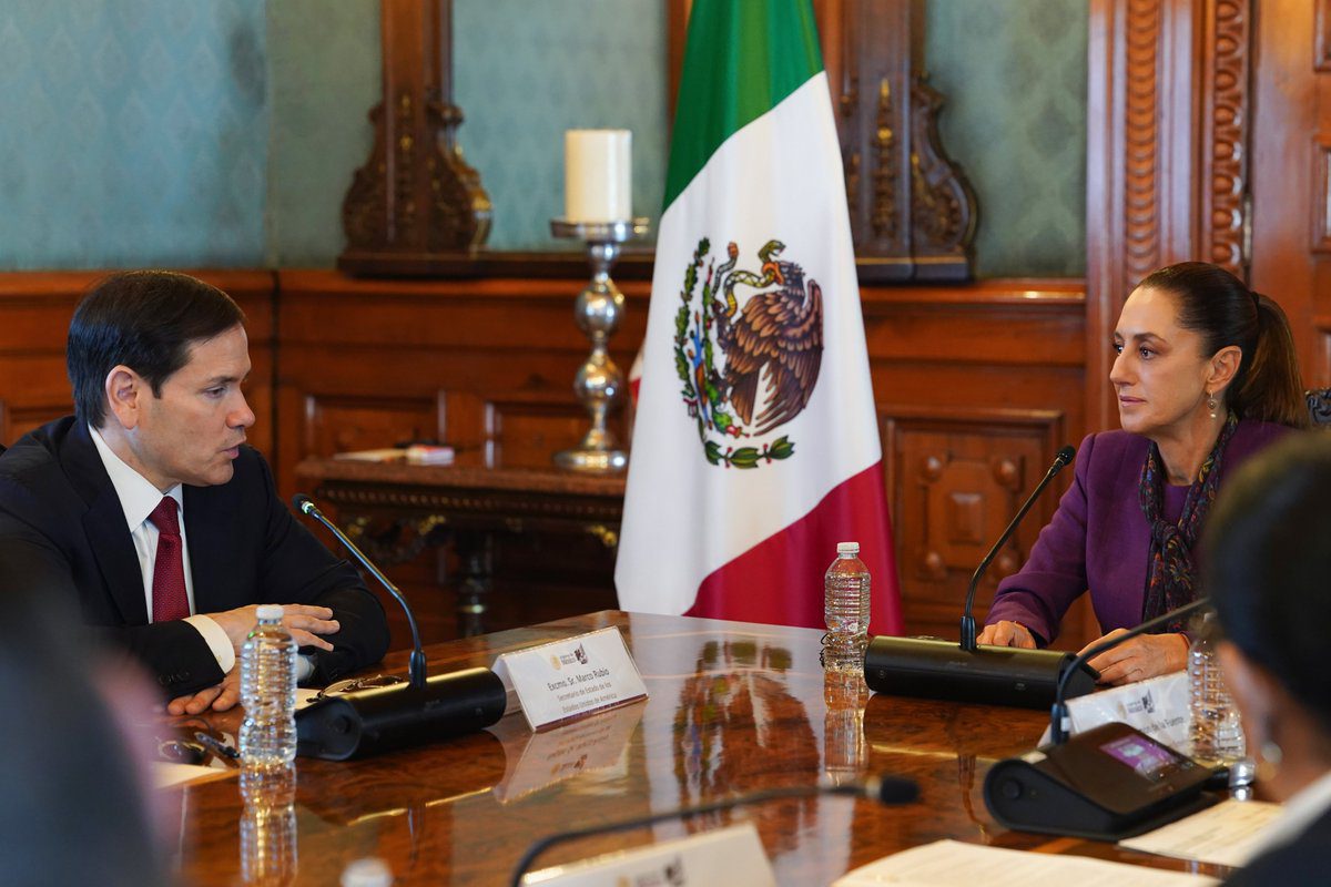 Encuentro Rubio Sheinbaum: México y EE. UU. refuerzan cooperación bilateral en seguridad y salud