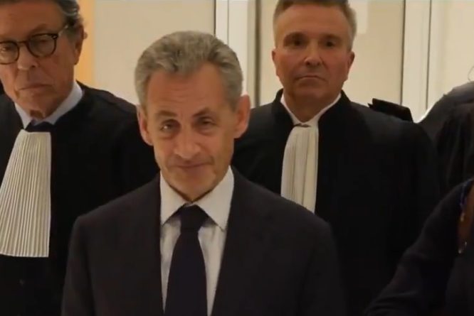 Nicolas Sarkozy condenado a cinco años de prisión por financiamiento libio