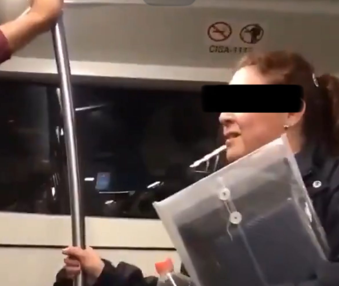 #LadyHerpes: incidente en transporte público de CDMX; debate sobre desinformación