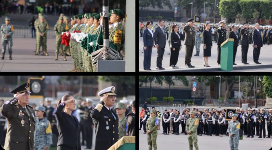 México recuerda a las víctimas de los sismos del 19 de septiembre