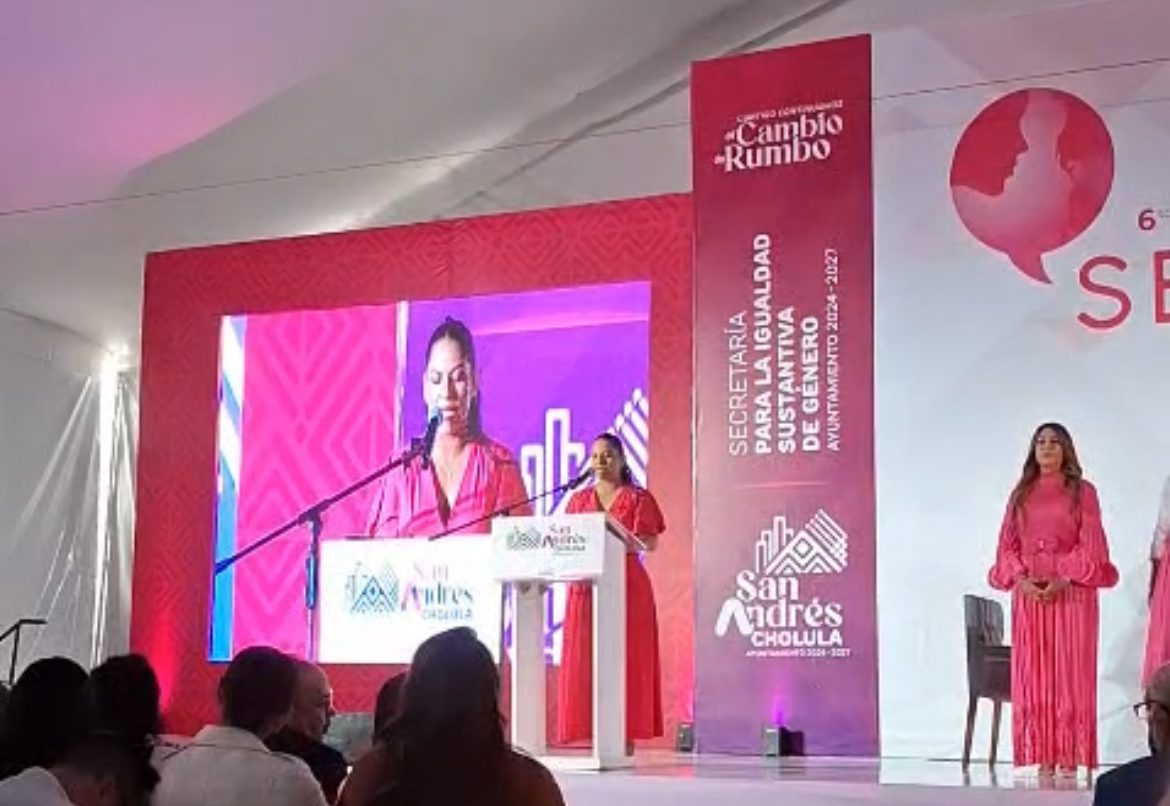 San Andrés Cholula impulsa la igualdad: Lupita Cuautle inaugura el sexto foro internacional “Ser Mujer”