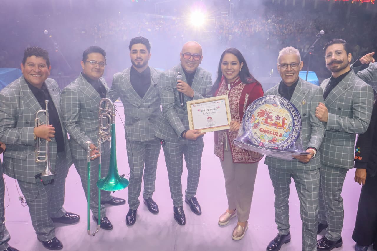 Yaguaru hace vibrar el 5º día de la Gran Feria de Cholula