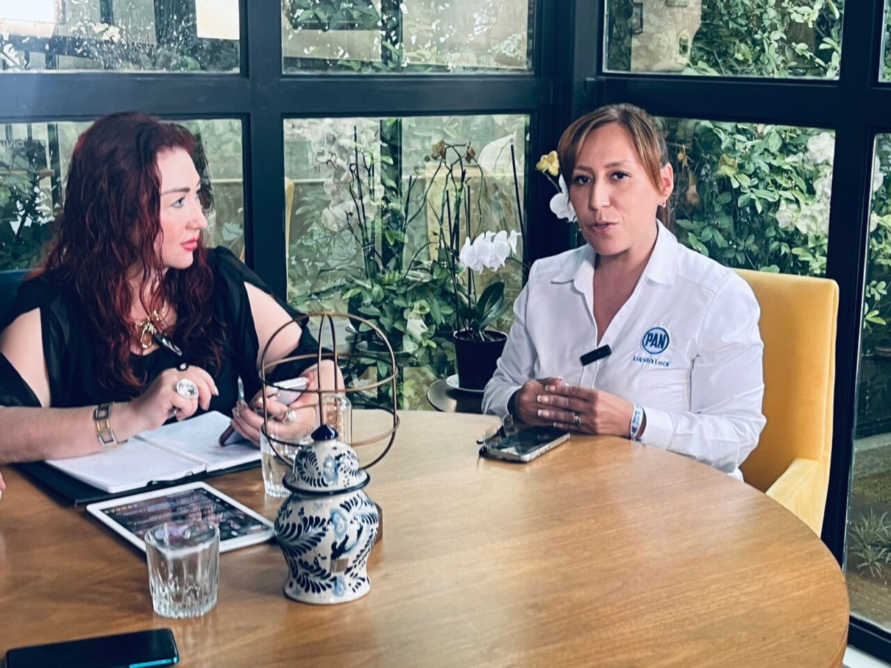Lupita Leal plantea un PAN incluyente, democrático y con oposición firme en Puebla