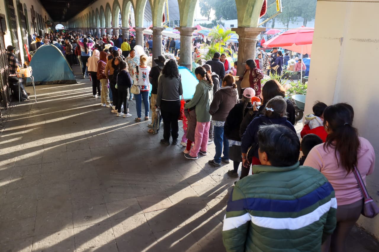Más de 100 mil personas vivieron el Milenario Trueque en San Pedro Cholula