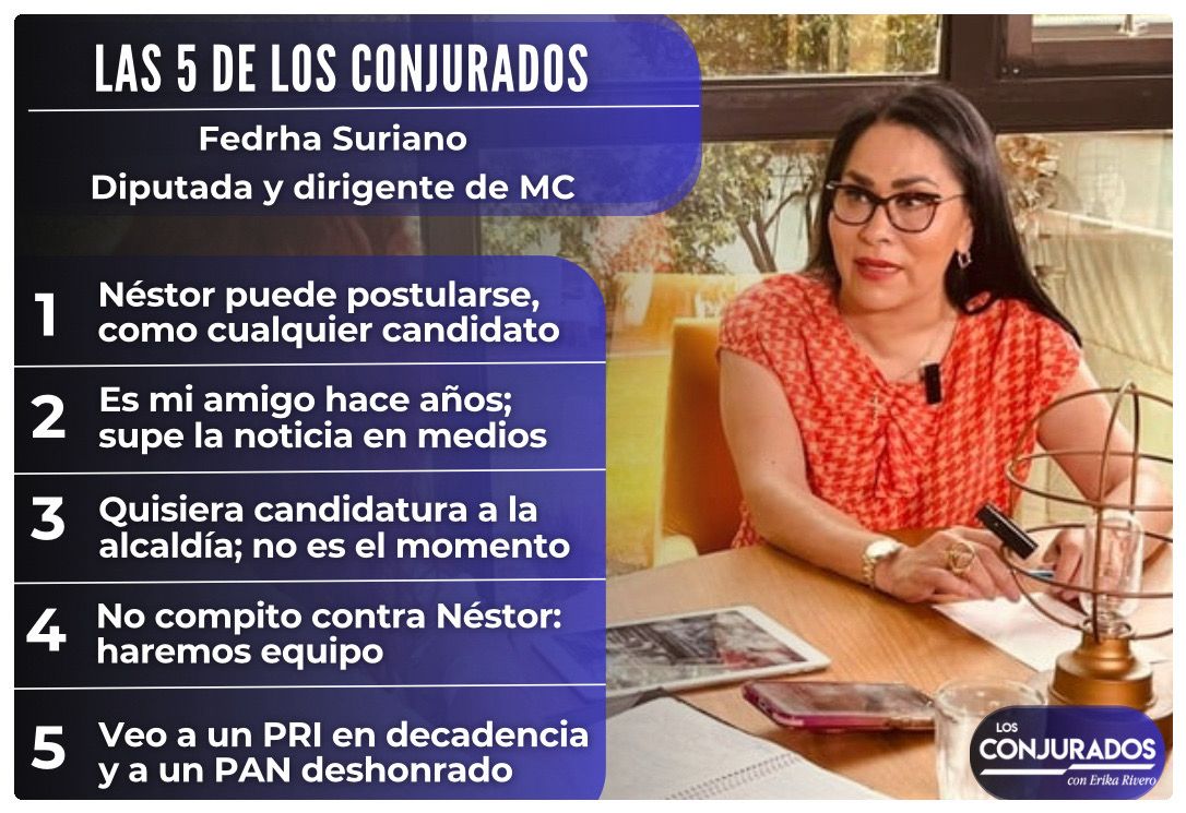 Las 5 de Los Conjurados | Entrevista con Fedhra Suriano