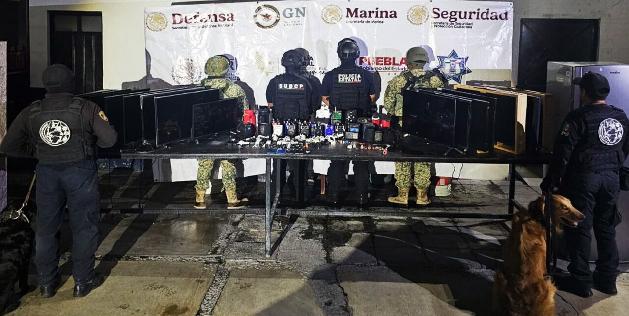 Realizan SSP, SEMAR y DEFENSA revisión en penal de Tehuacán